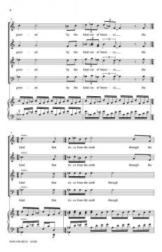 Into the Blue: A Choral Prayer von Andrea Clearfield 