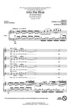Into the Blue: A Choral Prayer von Andrea Clearfield 