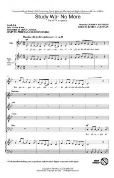 Study War No More von Joshua Fishbein 