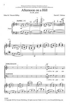 Afternoon on a Hill von David C. Dickau 