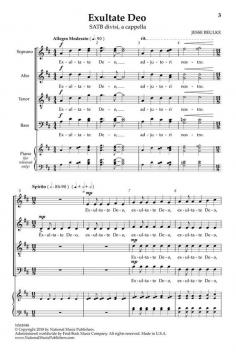 Exultate Deo von Jesse Beulke 