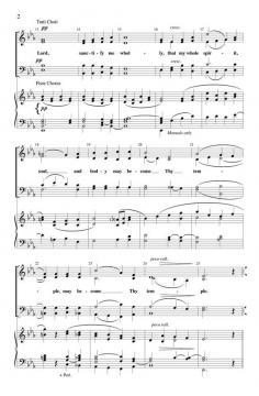 Lord, Sanctify Me Wholly von Jean Pasquet 