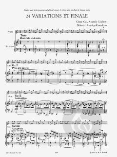 Paraphrasen über ein einfaches Thema 