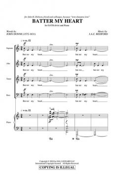 Batter My Heart von John Redford 