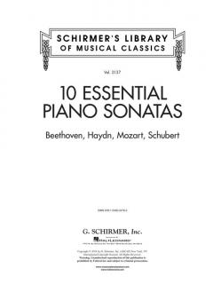 10 Essential Piano Sonatas - Beethoven, Haydn, Mozart, Schubert 