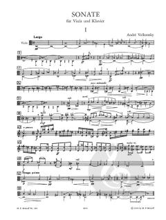 Sonate op. 8 von André Volkonsky 
