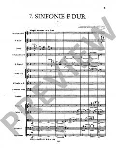 Sinfonie Nr. 7 F-Dur op. 77 von Alexander Glasunow 