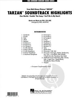 Tarzan Soundtrack Highlights (Download) 