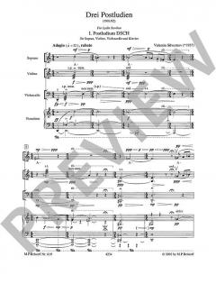 Drei Postludien (Valentin Silvestrov) 