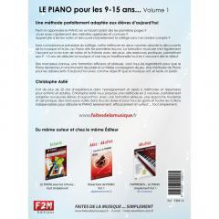 Le Piano pour les 9-15 ans von Christophe Astié 