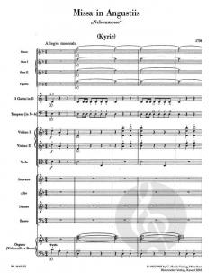 Missa in Angustiis Hob. XXII:11 von Joseph Haydn 