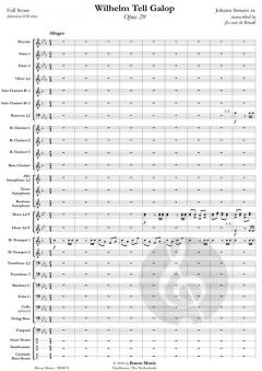 Wilhelm Tell Galop von O. Johann 