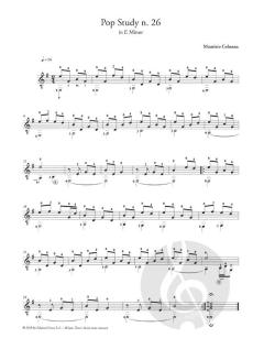 Pop Studies For Guitar von Maurizio Colonna 