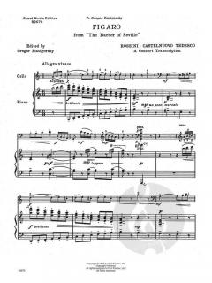 Figaro from The Barber of Seville von Gioachino Rossini 