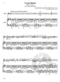 Levee Dance Op. 27, No. 2 von Clarence Cameron White 