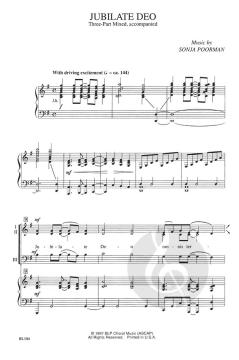 Jubilate Deo von Sonja Poorman 