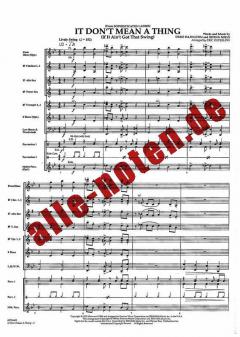 It Don't Mean A Thing (Duke Ellington) 