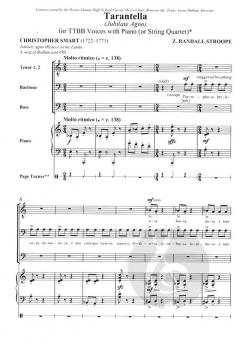 Tarantella von Z. Randall Stroope 