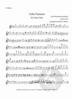 Echo Fantasia von Jan Pieter Sweelinck 