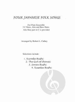 Four Japanese Folk Songs 