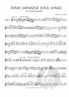 Four Japanese Folk Songs 