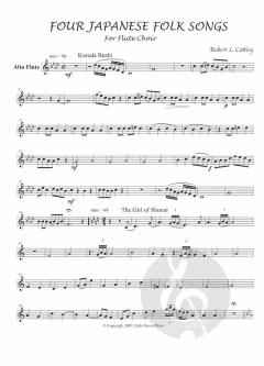 Four Japanese Folk Songs 