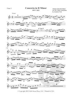 Concerto in D Minor von Johann Sebastian Bach 