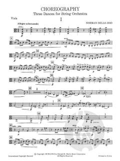 Choreography von Norman Dello Joio 