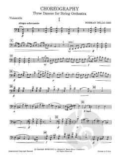 Choreography von Norman Dello Joio 