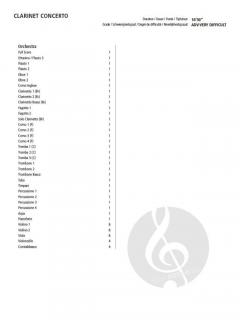 Clarinet Concerto von Jan van der Roost 