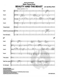 Main Theme from Beauty and The Beast von Alan Menken 