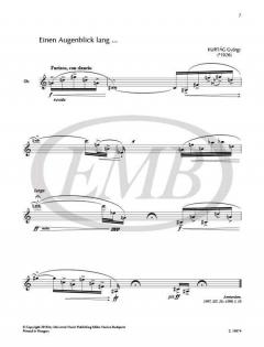 Signs, Games and Messages von György Kurtag für Holzbläser Duo (Partitur) im Alle Noten Shop kaufen