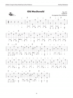 Children's Songs For Banjo Made Easy im Alle Noten Shop kaufen