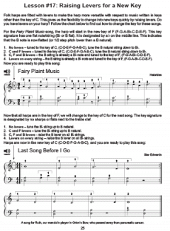 First Lessons Folk Harp von Star Edwards 