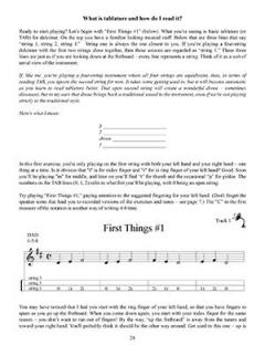 Field Guide To The Mountain Dulcimer, Book 1 