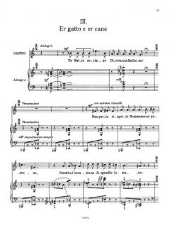 Quattro favole romanesche di Trilussa von Alfredo Casella 