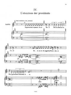 Quattro favole romanesche di Trilussa von Alfredo Casella 