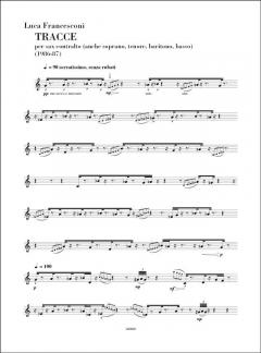 Tracce von Luca Francesconi 