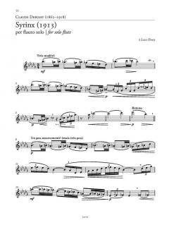 Syrinx per flauto solo von Claude Debussy 