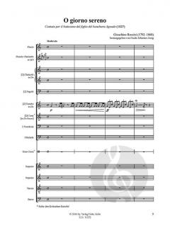 O giorno sereno von Gioacchino Rossini 