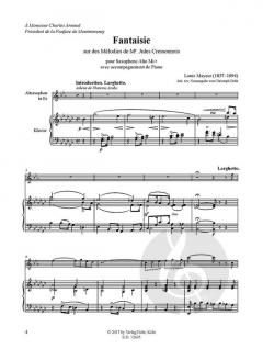 Fantaisie sur des Melodies de Mr. Jules Cressonnois von Louis Mayeur 