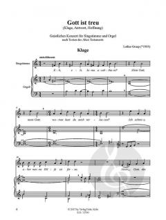 Gott ist treu (Klage - Antwort - Hoffnung) von Lothar Graap 