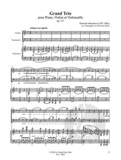 Grand Trio g-Moll op. 111 (Heinrich Marschner) 