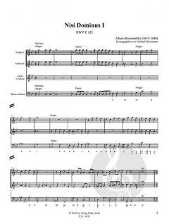 Nisi Dominus I von Johann Rosenmüller 
