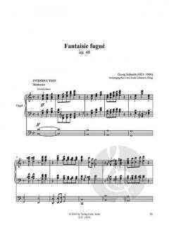 Zwei kontrapunktische Orgelwerke von Georg Schmitt im Alle Noten Shop kaufen (Partitur)