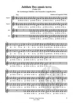 Jubilate Deo omnis terra von Martina van Lengerich 