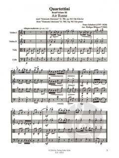 quartettini by Rüdiger Blömer Vol. 3 