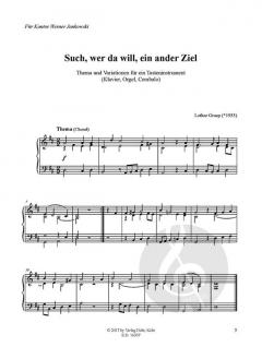 Such, wer da will, ein ander Ziel von Lothar Graap 