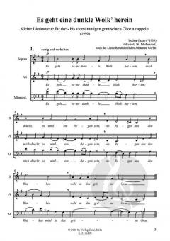 2 Liedmotetten von Lothar Graap 