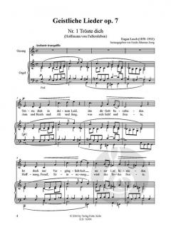 Zwei Geistliche Lieder von Eugen Lasch 